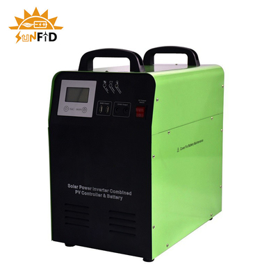 Máy phát điện năng lượng mặt trời có thể sạc lại Pin Lithium Ion 25,6V 78Ah Hệ thống năng lượng mặt trời không nối lưới với 1kW Biến tần 2kwh Trang chủ