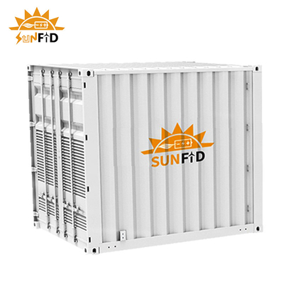 Hệ thống lưu trữ pin thương mại BESS, Pin lưu trữ năng lượng container 1MW 10Ft