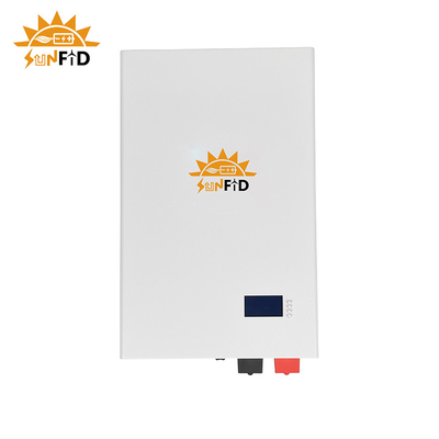 51.2V 100Ah LiFePO4 Hệ thống dự phòng pin gia đình treo tường tuổi thọ dài