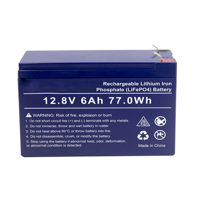 Động cơ thay thế LifePO4 12.8V 6Ah SLA Khởi động pin Lithium