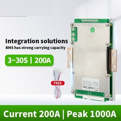 Pin Lithium 24V 36V 12v BMS 48V 60V 72V 3S-24S 100A 120A 150A 200A 250A Lifepo4 4s 200a