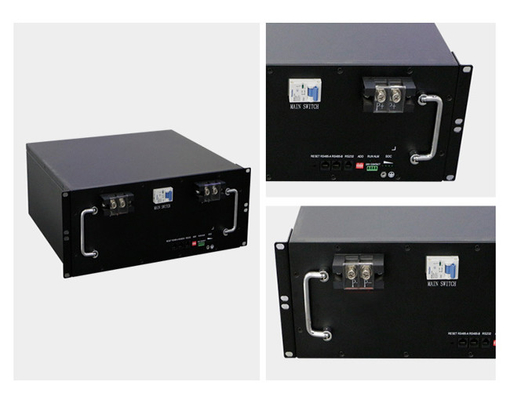 Lifepo4 Pin Lithium Ion Viễn thông 48V 100Ah Chu kỳ sâu cho hệ thống điện