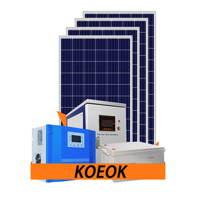 Hệ thống năng lượng mặt trời 5KW cho lưới điện 48V không có pin Sản xuất điện hàng ngày
