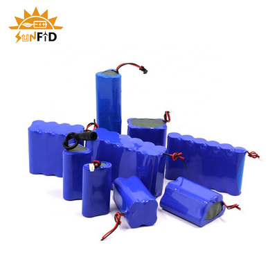 18650 Bộ pin Lithium có thể sạc lại 3.7V 15.6Ah 1S6P được bảo vệ