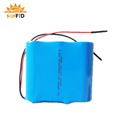 Bộ pin Lithium có thể sạc lại 9,6V 3,6Ah 26650 3S1P Lifepo4