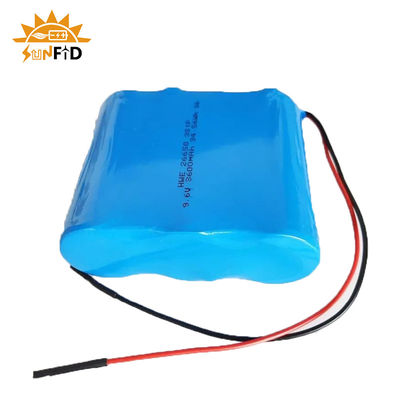Bộ pin Lithium LiFePO4 1500mAh 9.6V 18650 có thể sạc lại cho nguồn điện di động ngoài trời