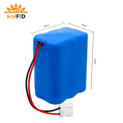 Bộ pin có thể sạc lại Lithium 22.2V 2600mah cho xe hơi Batte Fascia Gun Washer Máy bay mô hình làm tổ