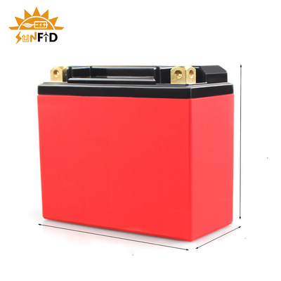 6ah Bộ pin Lithium Ion có thể sạc lại 12V cho xe máy điện có pin BMS 7-A Start Stop