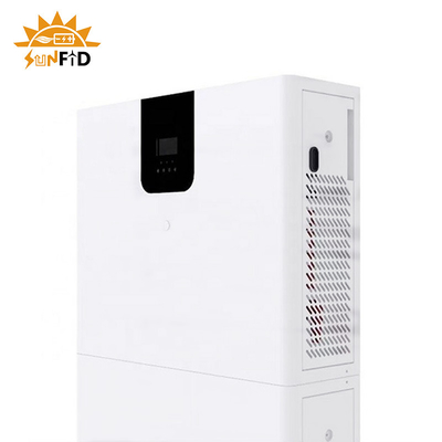 5kW 10KW pin Lithium treo tường Hệ thống lưu trữ năng lượng dọc