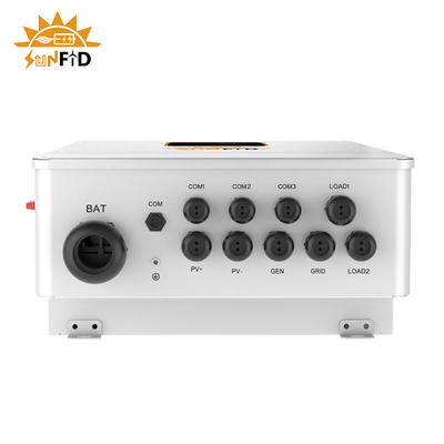 Bộ biến tần tách pha ESS, Bộ biến tần hệ thống năng lượng mặt trời 10KW Hybrid MPPT 48V