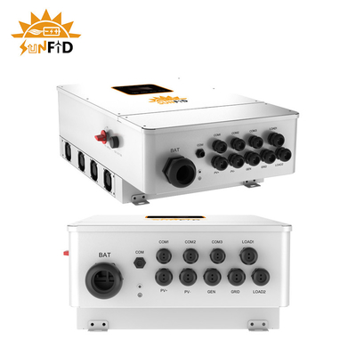 Bộ biến tần tách pha ESS, Bộ biến tần hệ thống năng lượng mặt trời 10KW Hybrid MPPT 48V