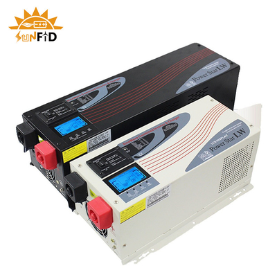 6000W DC đến AC Pure Sine Wave Power Inverter 24V 48V 120 240V với màn hình LCD