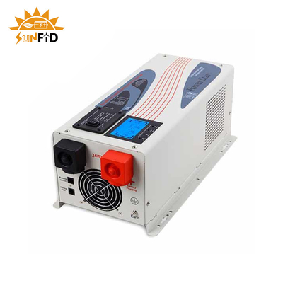 Hybrid 4000w Pure Sine Wave Power Inverter Màn hình kỹ thuật số LCD một pha