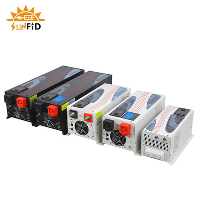 Hybrid 4000w Pure Sine Wave Power Inverter Màn hình kỹ thuật số LCD một pha
