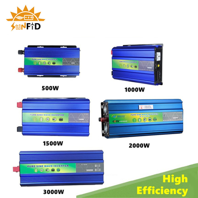 2000W 12V 24V Pure Sine Wave Power Biến tần 48V DC sang AC 110V 220V