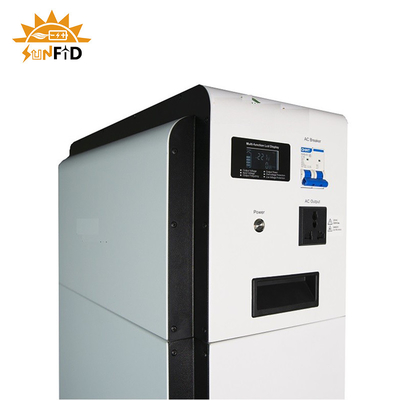 Hệ thống lưu trữ năng lượng dân dụng 5kwh 220V 2kw Biến tần năng lượng mặt trời tất cả trong một