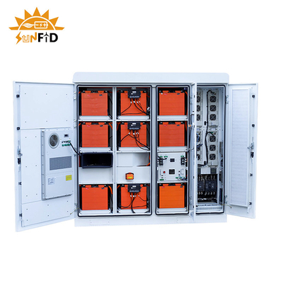 Hệ thống lưu trữ pin năng lượng mặt trời thương mại 384V 192V 96V 148KWH
