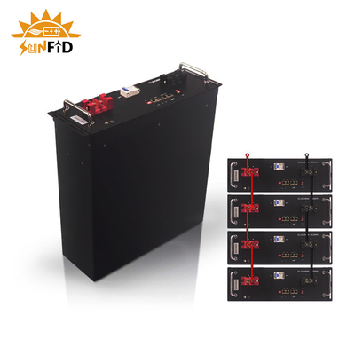 Hệ thống lưu trữ pin năng lượng mặt trời thương mại LifePo4 96V 192V 384V 100Ah