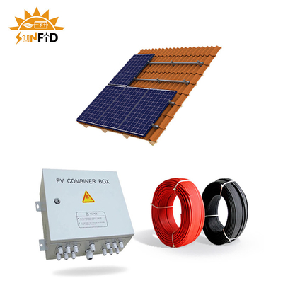 Hệ thống năng lượng mặt trời hòa lưới 2KW cho hệ thống quang điện bảng điều khiển năng lượng mặt trời 12V 400Ah