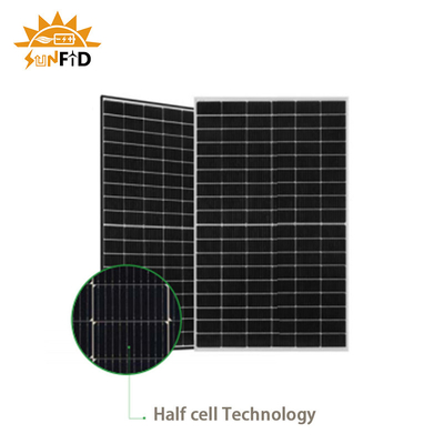 Hệ thống lưu trữ năng lượng Tấm pin mặt trời tùy chỉnh 400W Tế bào PERC 108 hai mặt đơn tinh thể