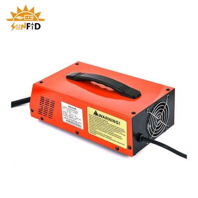 Bộ sạc pin Lithium Iron 36V 45A 12V 24V 50A 48V 40A 60V 35A 72V 30A 84V 25A 96V20A Vỏ sắt đỏ