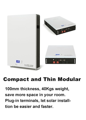 Pin LiFePO4 Powerwall Lithium 48V 100ah 5KWh Treo tường