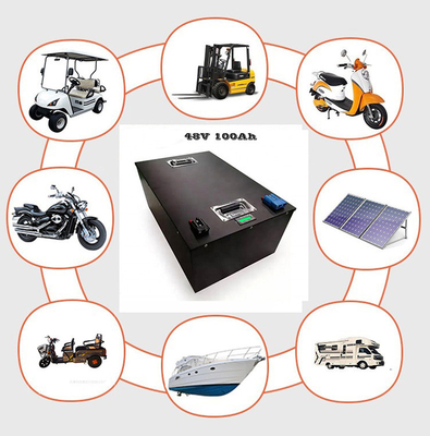 CE 100Ah Pin Lithium Campervan 48V cho Xe Golf Hệ mặt trời