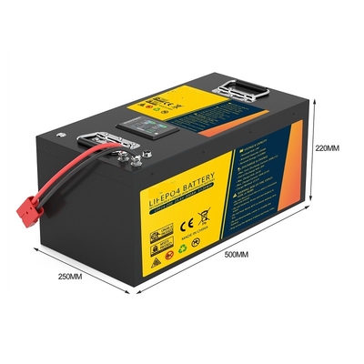 Bộ pin 51,2V 60Ah 48 Volt Lithium cho xe golf Xe điện tuần tra thăm quan bằng điện