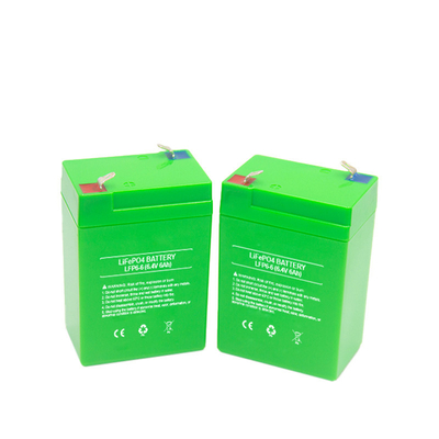 Pin thay thế LifePO4 SLA 6.4V 6Ah Chu kỳ sâu Nguồn điện cho xe máy Pin LifePO4