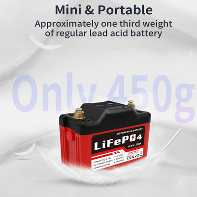 LifePO4 SLA Thay thế 12.8V 2Ah Pin lithium khởi động xe ô tô / xe máy