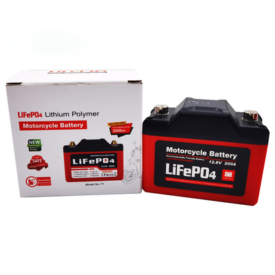 LifePO4 SLA Thay thế 12.8V 2Ah Pin lithium khởi động xe ô tô / xe máy