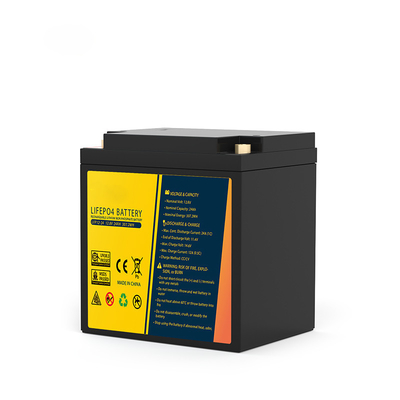 24Ah Lifepo4 Lithium Ion thay thế 12,8V cho xe điện năng lượng mặt trời UPS Xe lăn điện
