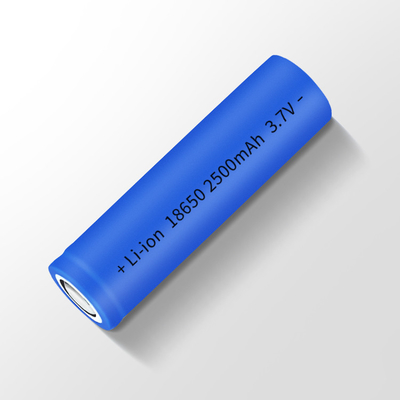 Tế bào pin 2500mAh Lifepo4 25R có thể sạc lại 3.7V hình trụ 18650
