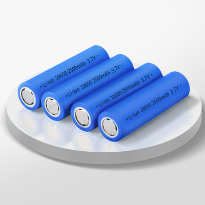 Tế bào pin 2500mAh Lifepo4 25R có thể sạc lại 3.7V hình trụ 18650