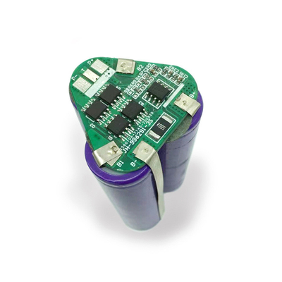 Bộ lắp ráp cân bằng 12V 100Ah 18650 BMS 3s 10A Pcb cho pin Lithium