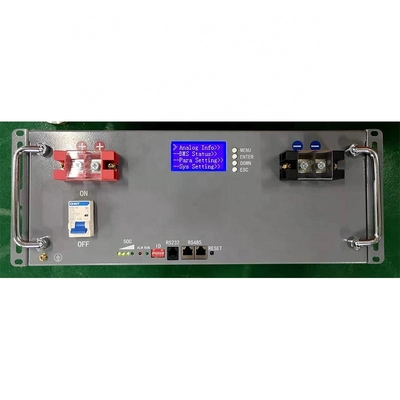 100Ah Pin Lithium Viễn thông 48V Phosphate Lifepo4 Gói pin với màn hình LCD