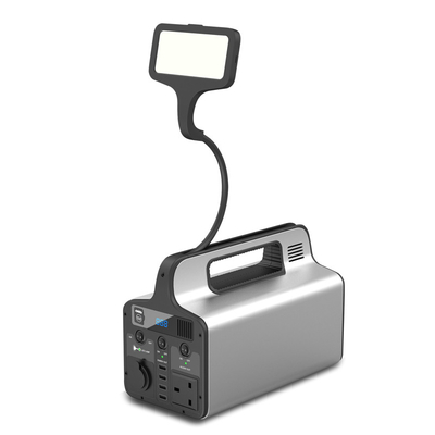 300W Lithium Ferro Phosphate Ắc quy UPS 110V 220V Jump Starter Trạm điện di động