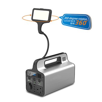 300W Lithium Ferro Phosphate Ắc quy UPS 110V 220V Jump Starter Trạm điện di động
