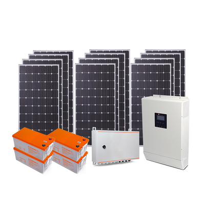 5000w Tắt lưới Hệ thống điện mặt trời khu dân cư Hoàn thành 5kw