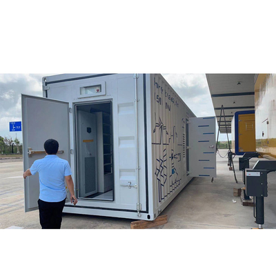 0,5MW trên lưới ngoài lưới Hệ thống năng lượng mặt trời 1MWH ESS Container Lifepo4 IP65 Ngoài trời